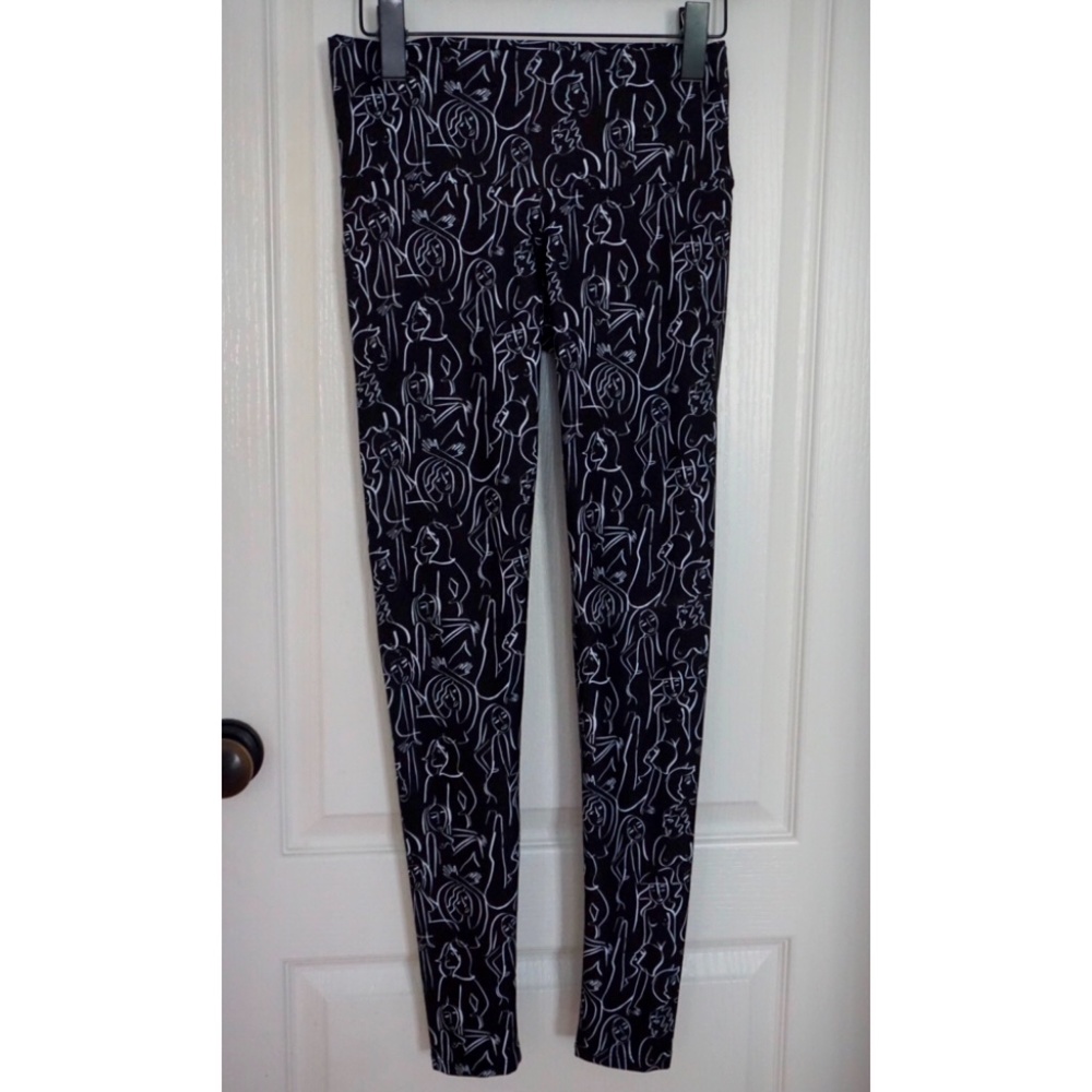 Anthropologie Dazey LA Maribeth Nudes Leggings M